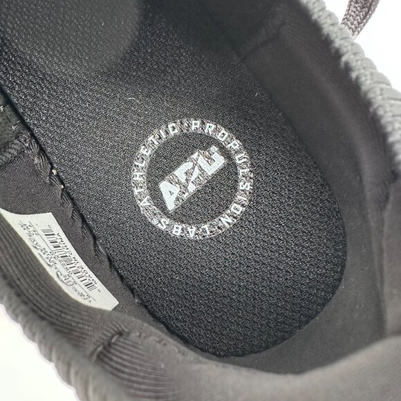 APL Women's TechLoom Wave Slip On Runner Sneaker, Size 9, Black/White/Leopard - Picture 10 of 14